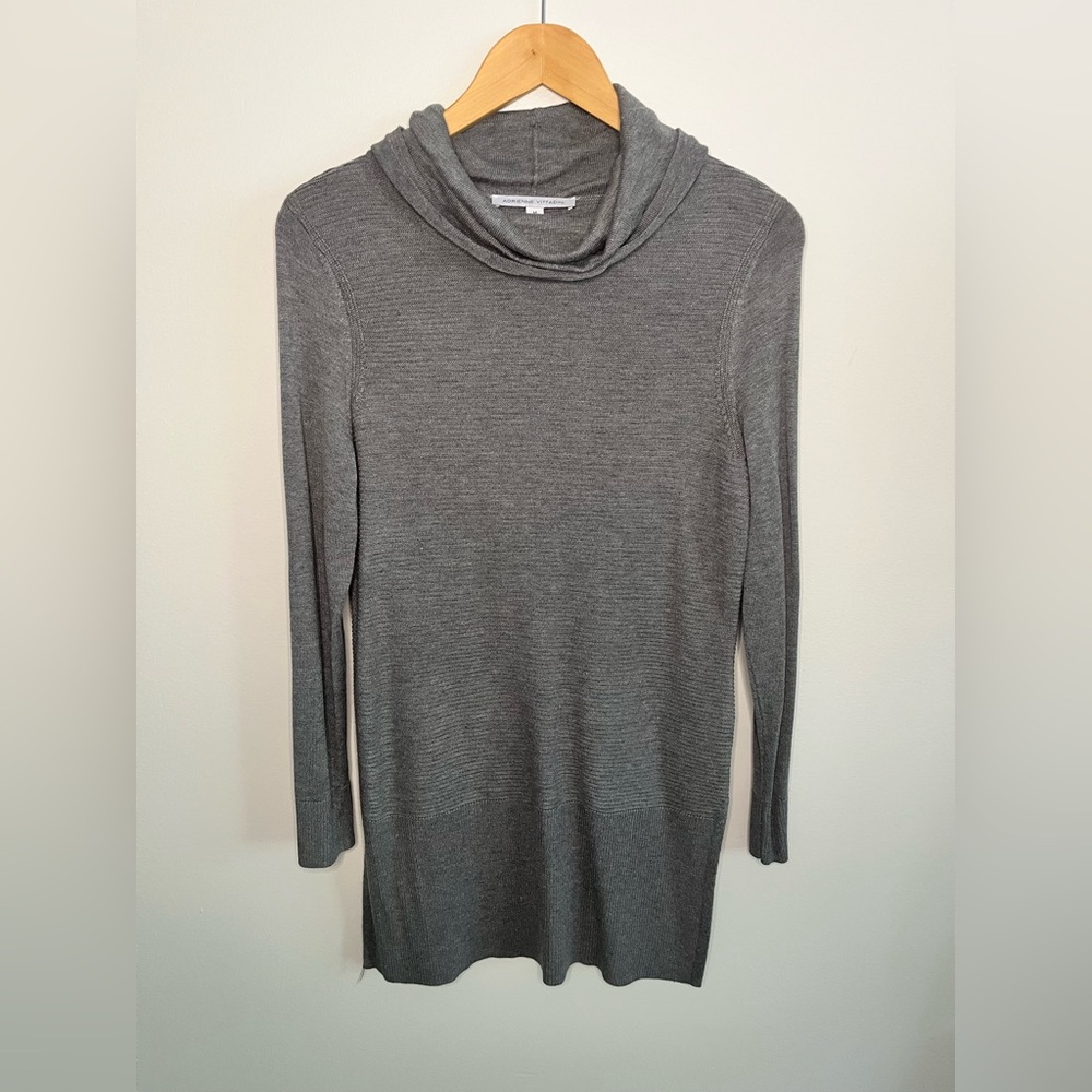 Adrienne Vittadini Cowl Neck Tunic Top